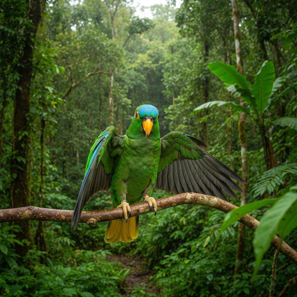 FocusBirds app interface showing bird sanctuary